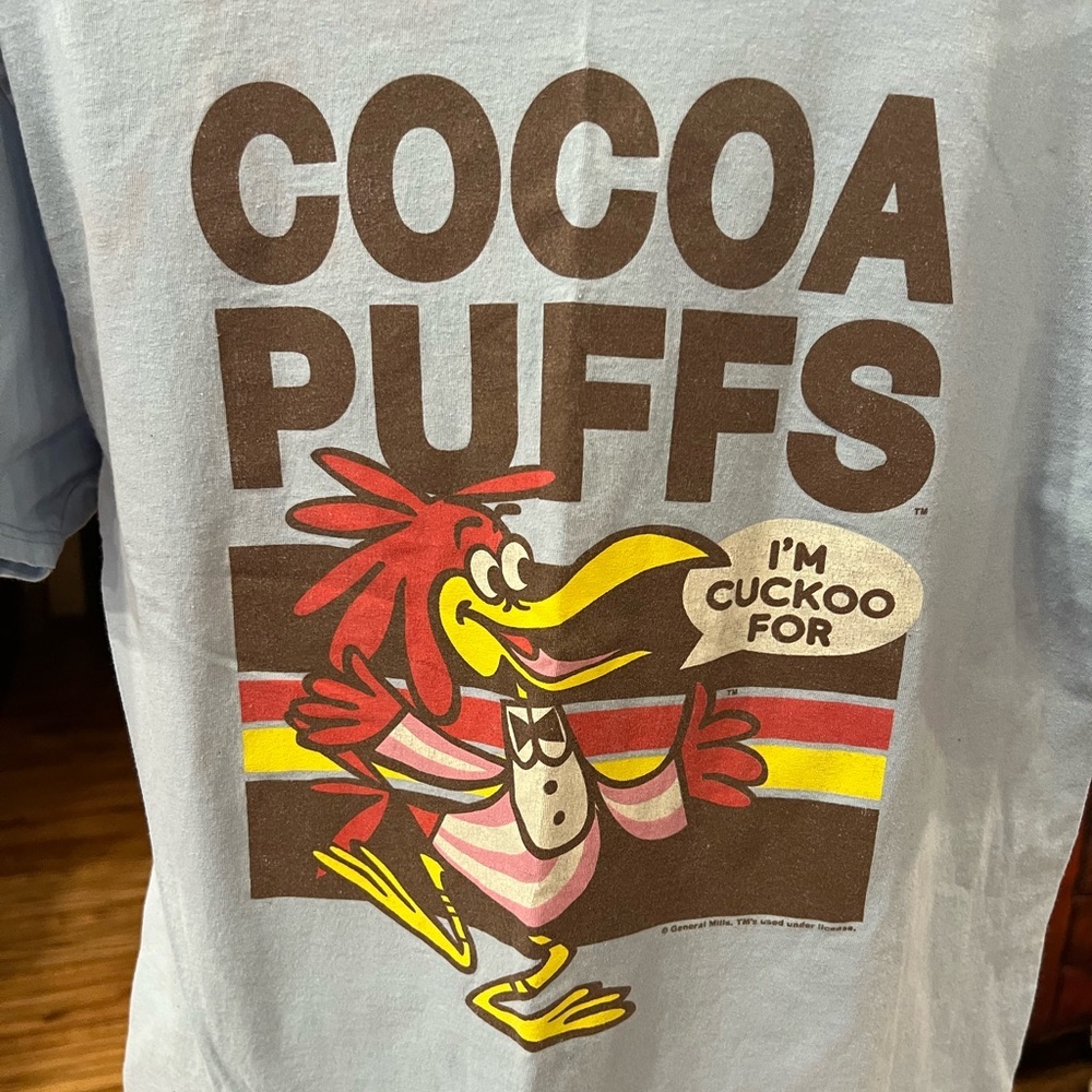 Cocoa Puffs Light Blue T-Shirt